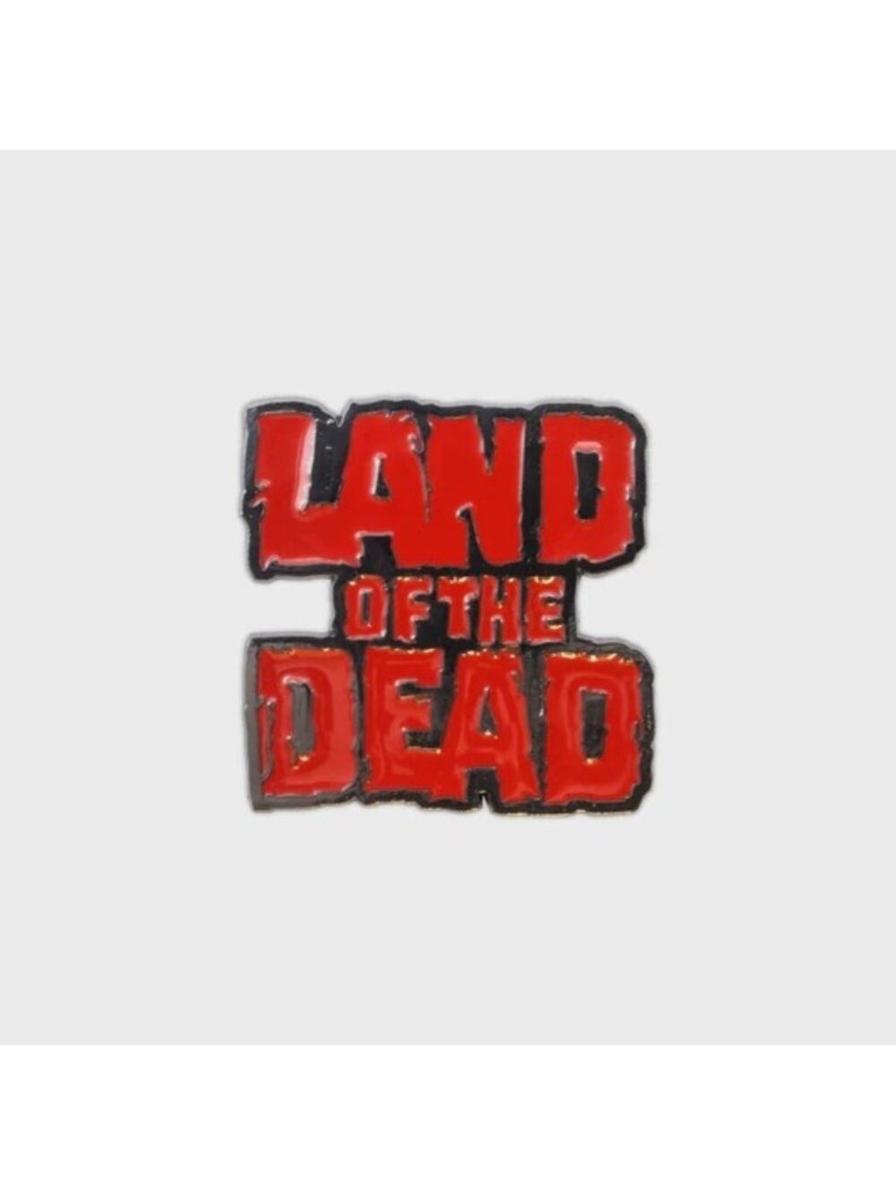 LAND OF THE DEAD Large Horror Enamel Lapel Backpack Pin NEW NWOT